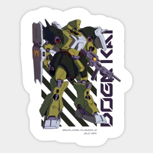 Geara Doga Kai Gundam Sticker